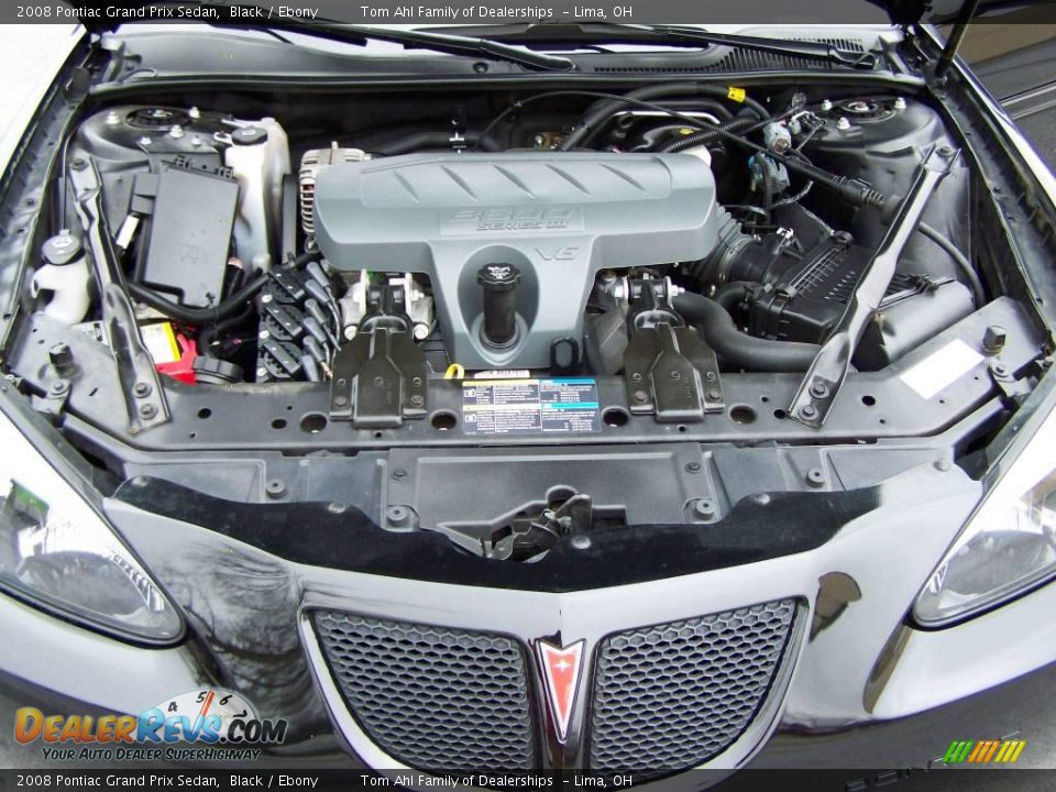 2008 Pontiac Grand Prix Sedan Black / Ebony Photo #15