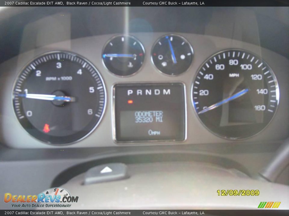 2007 Cadillac Escalade EXT AWD Black Raven / Cocoa/Light Cashmere Photo #15