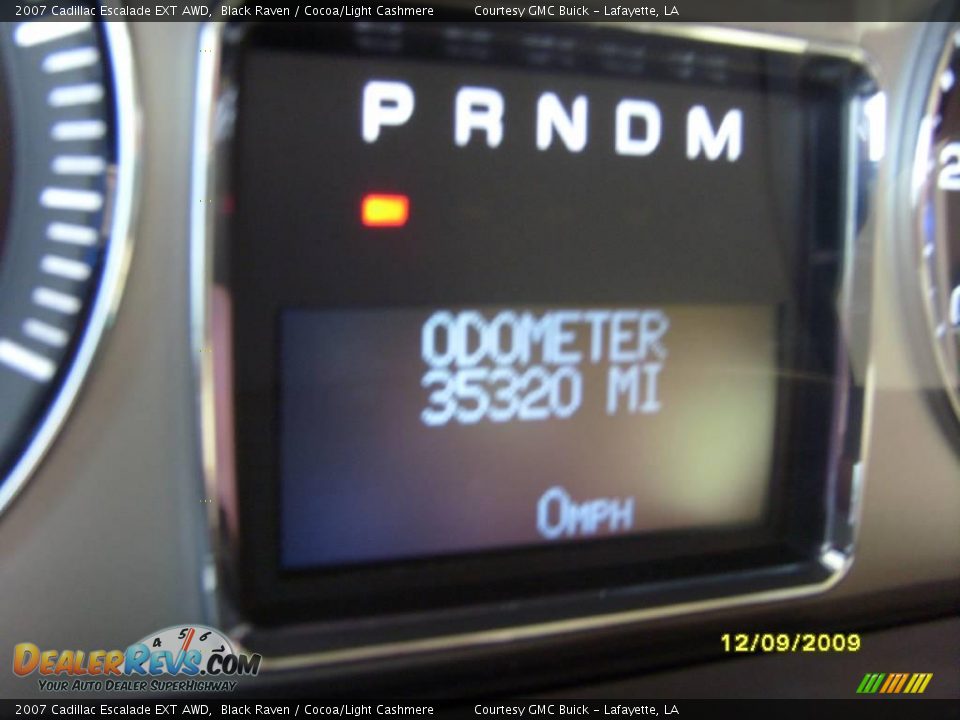 2007 Cadillac Escalade EXT AWD Black Raven / Cocoa/Light Cashmere Photo #16