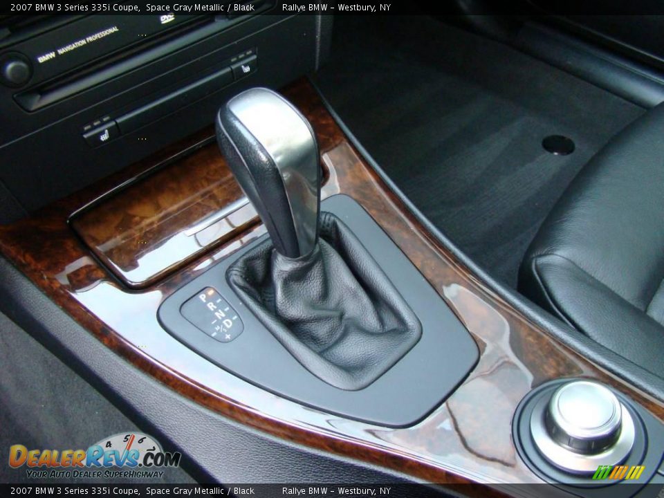 2007 BMW 3 Series 335i Coupe Space Gray Metallic / Black Photo #12