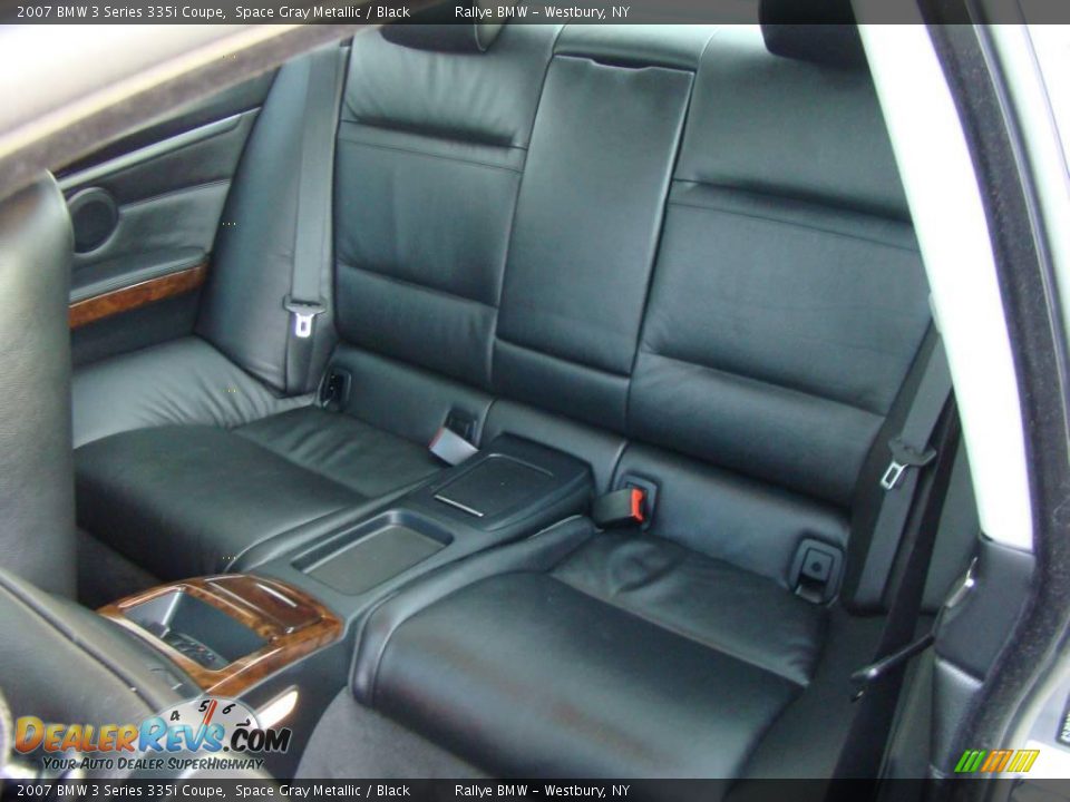 2007 BMW 3 Series 335i Coupe Space Gray Metallic / Black Photo #13