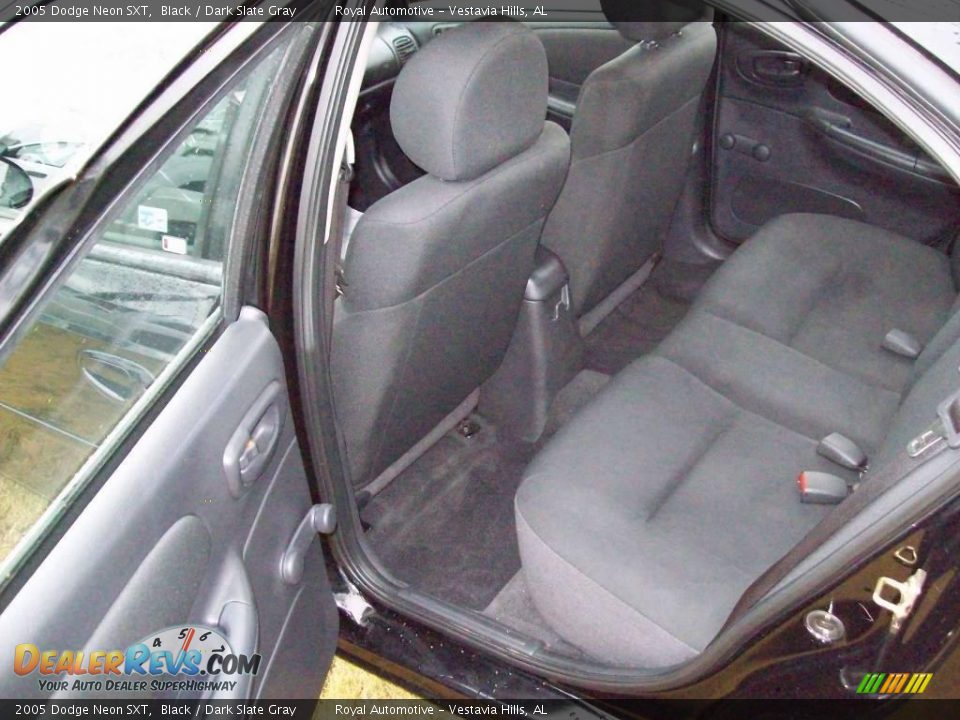 2005 Dodge Neon SXT Black / Dark Slate Gray Photo #10