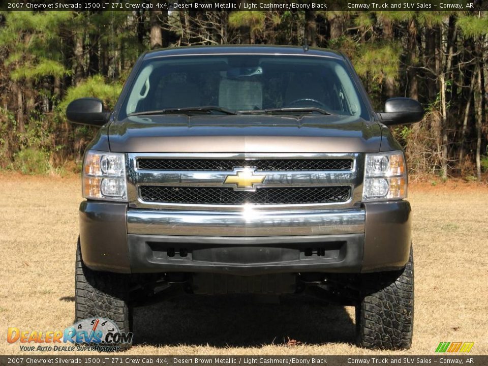2007 Chevrolet Silverado 1500 LT Z71 Crew Cab 4x4 Desert Brown Metallic / Light Cashmere/Ebony Black Photo #4