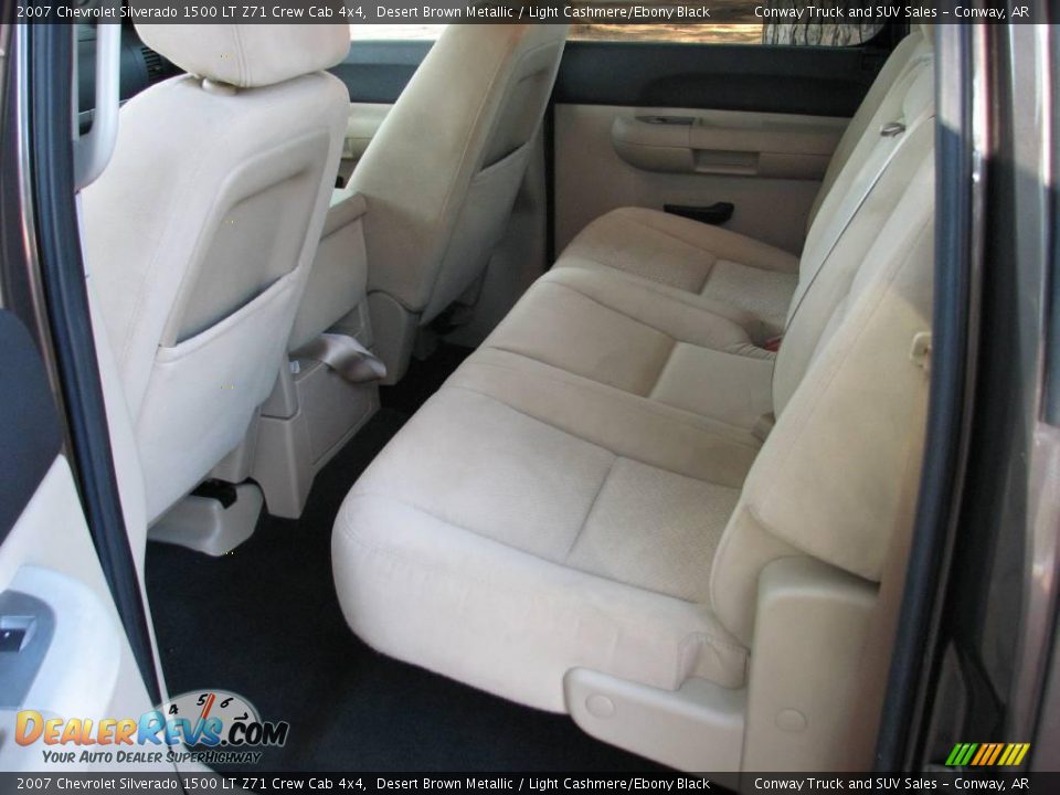 2007 Chevrolet Silverado 1500 LT Z71 Crew Cab 4x4 Desert Brown Metallic / Light Cashmere/Ebony Black Photo #14