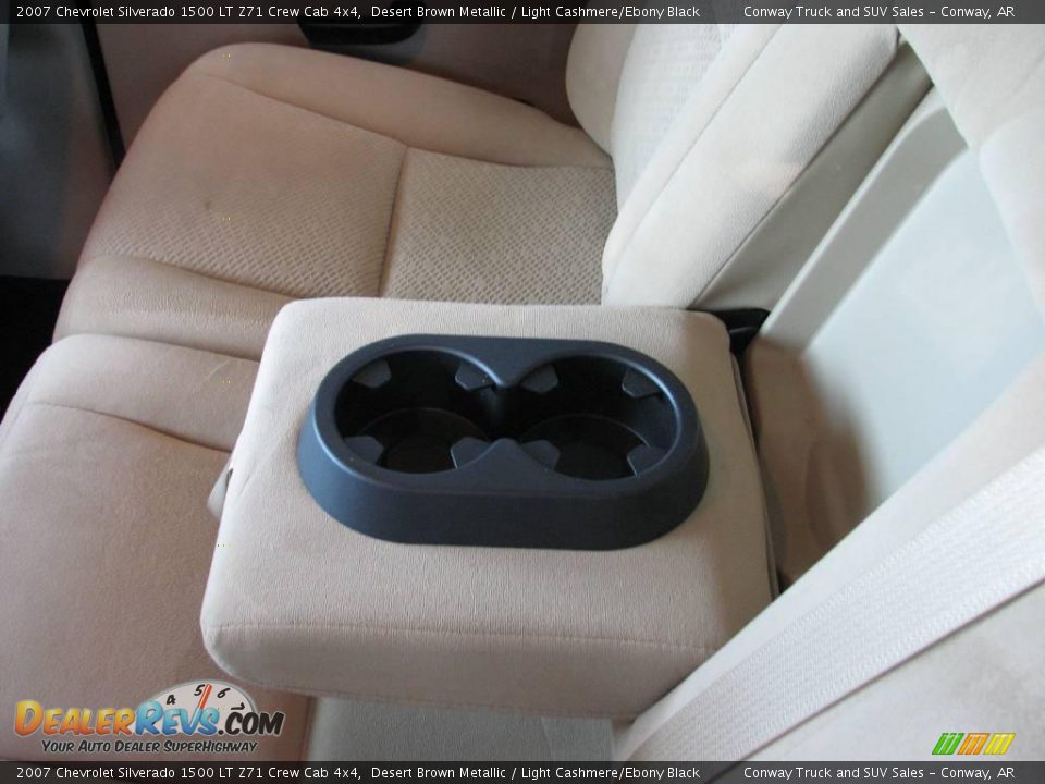 2007 Chevrolet Silverado 1500 LT Z71 Crew Cab 4x4 Desert Brown Metallic / Light Cashmere/Ebony Black Photo #16