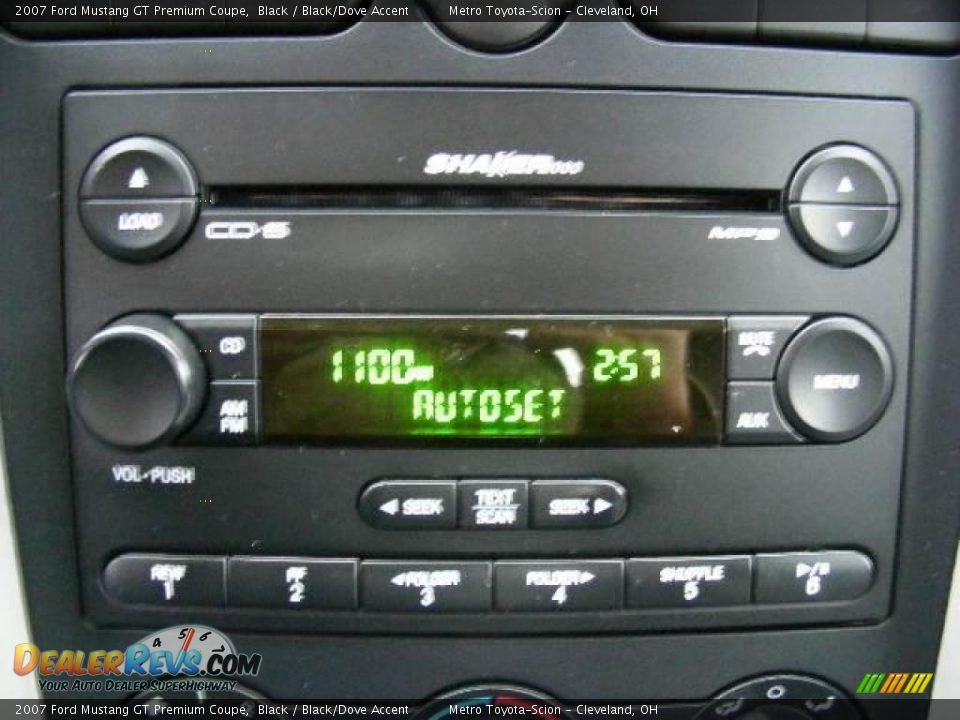 2007 Ford Mustang GT Premium Coupe Black / Black/Dove Accent Photo #19