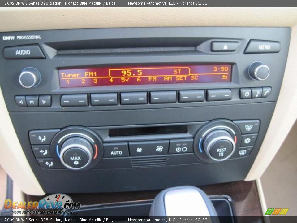 2009 BMW 3 Series 328i Sedan Monaco Blue Metallic / Beige Photo #5