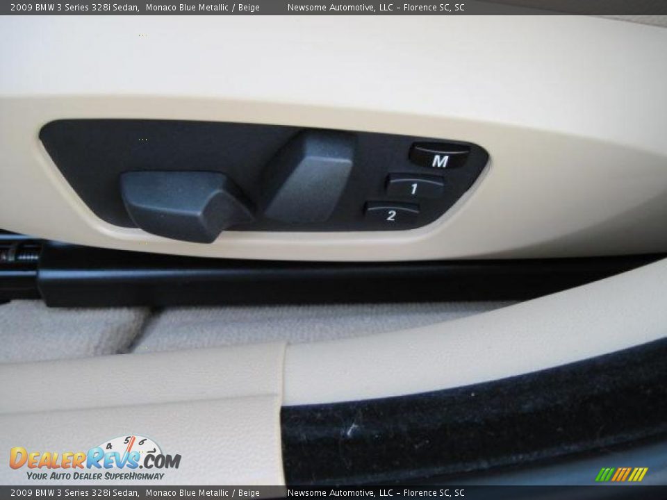 2009 BMW 3 Series 328i Sedan Monaco Blue Metallic / Beige Photo #9