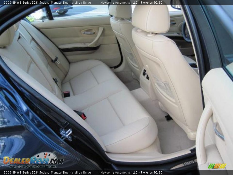2009 BMW 3 Series 328i Sedan Monaco Blue Metallic / Beige Photo #11