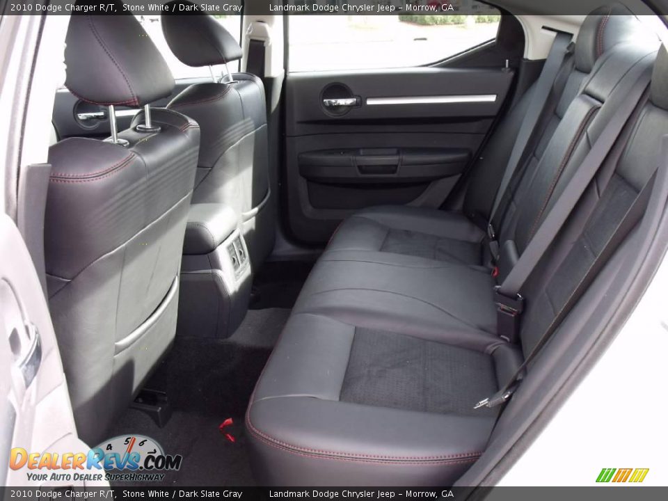 2010 Dodge Charger R/T Stone White / Dark Slate Gray Photo #8