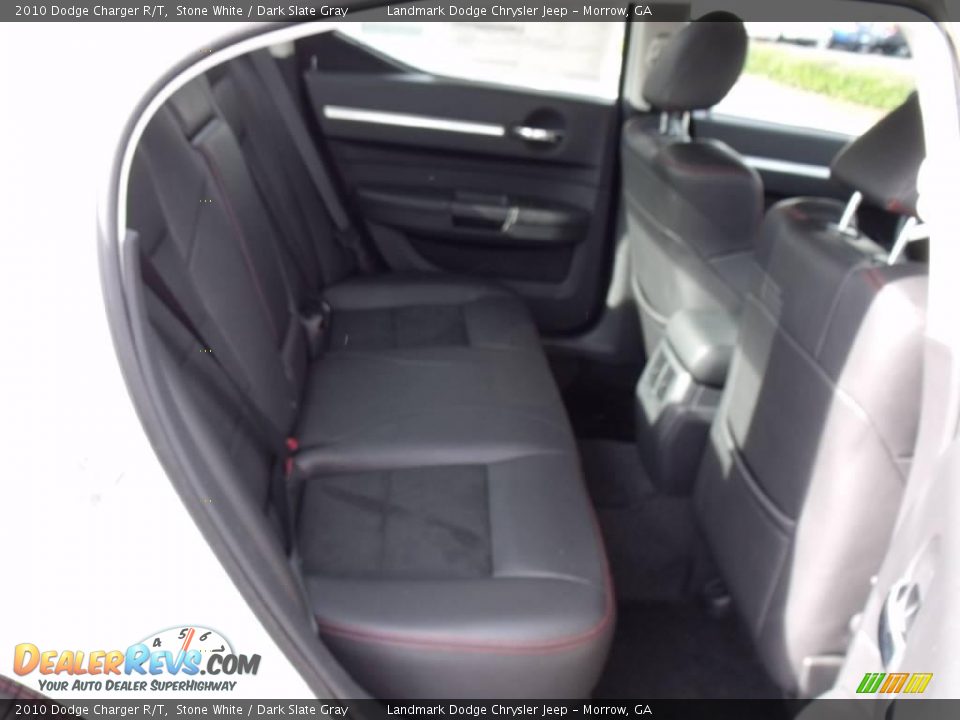 2010 Dodge Charger R/T Stone White / Dark Slate Gray Photo #10