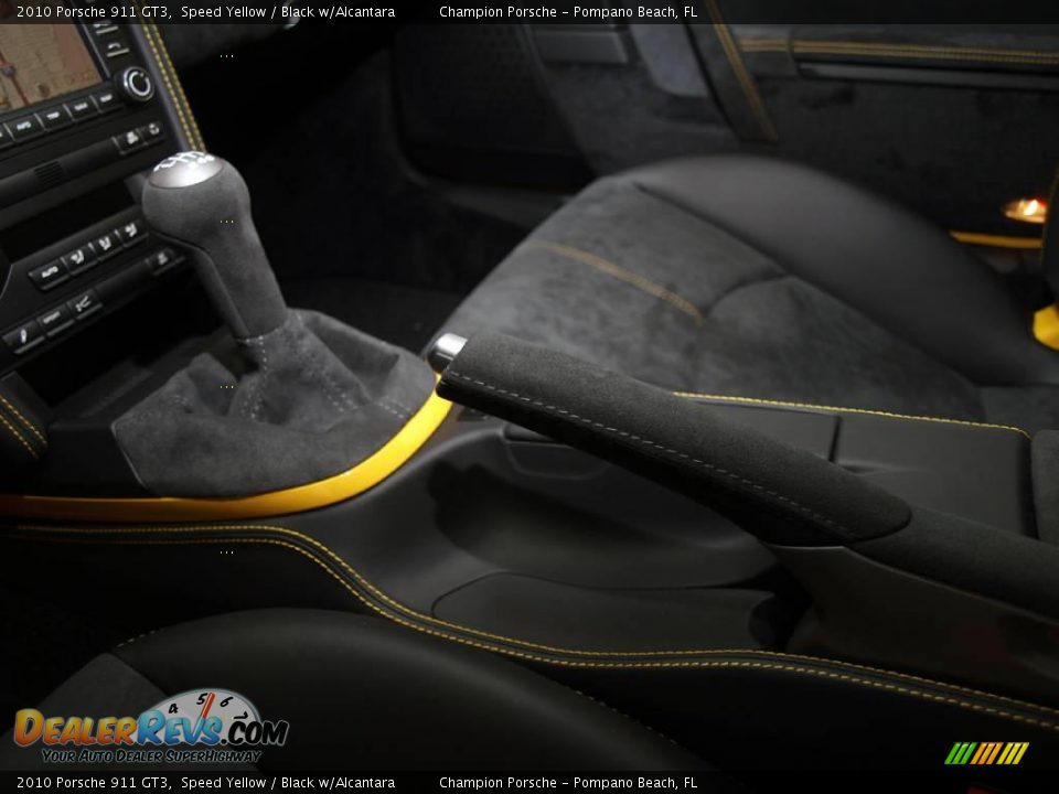 2010 Porsche 911 GT3 Speed Yellow / Black w/Alcantara Photo #12