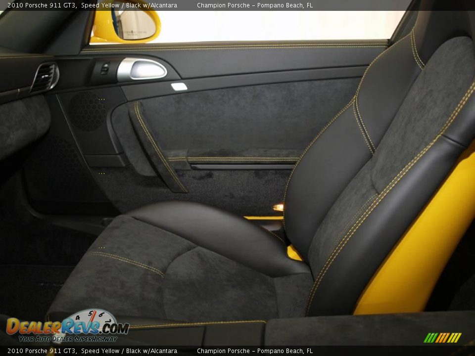 2010 Porsche 911 GT3 Speed Yellow / Black w/Alcantara Photo #14