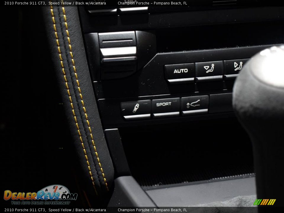 2010 Porsche 911 GT3 Speed Yellow / Black w/Alcantara Photo #15