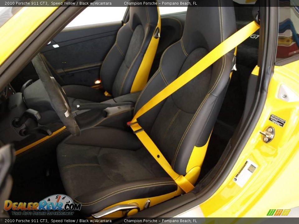 2010 Porsche 911 GT3 Speed Yellow / Black w/Alcantara Photo #19