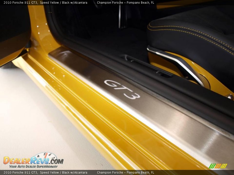 2010 Porsche 911 GT3 Speed Yellow / Black w/Alcantara Photo #21