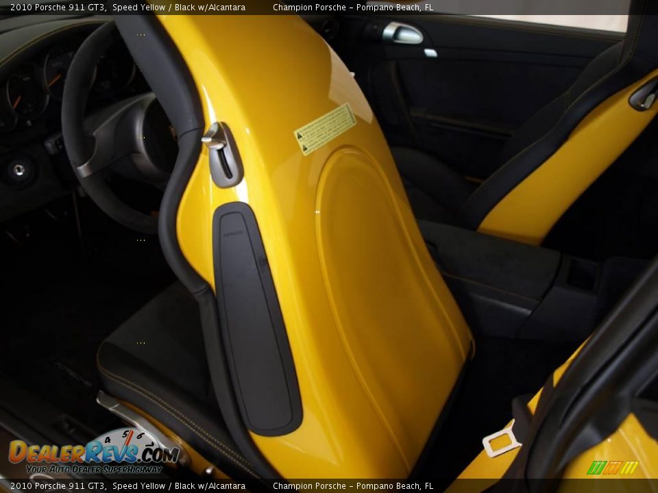 2010 Porsche 911 GT3 Speed Yellow / Black w/Alcantara Photo #23