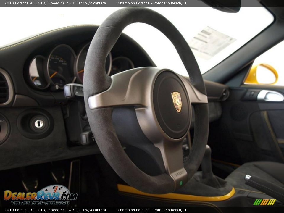 2010 Porsche 911 GT3 Speed Yellow / Black w/Alcantara Photo #24