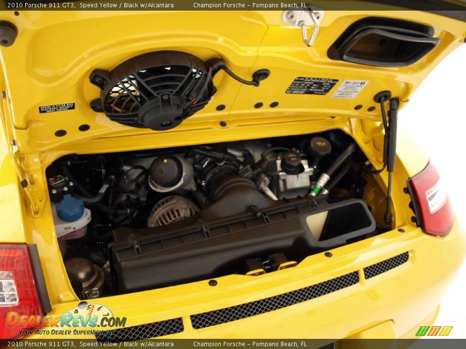 2010 Porsche 911 GT3 Speed Yellow / Black w/Alcantara Photo #26