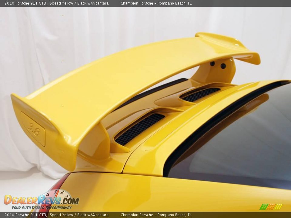 2010 Porsche 911 GT3 Speed Yellow / Black w/Alcantara Photo #31