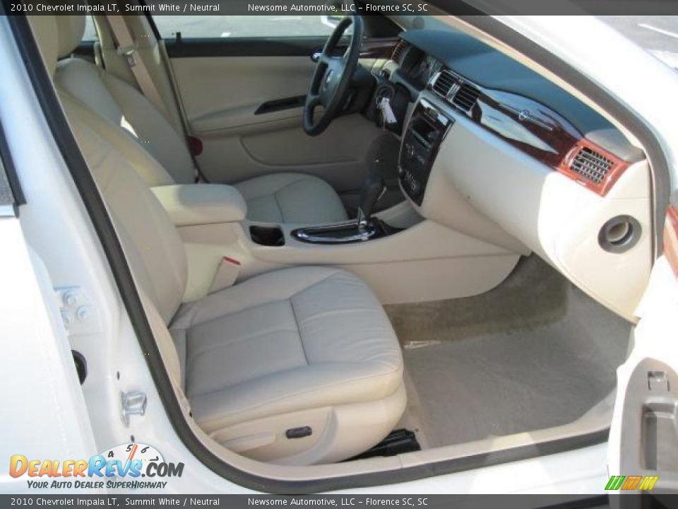 2010 Chevrolet Impala LT Summit White / Neutral Photo #11
