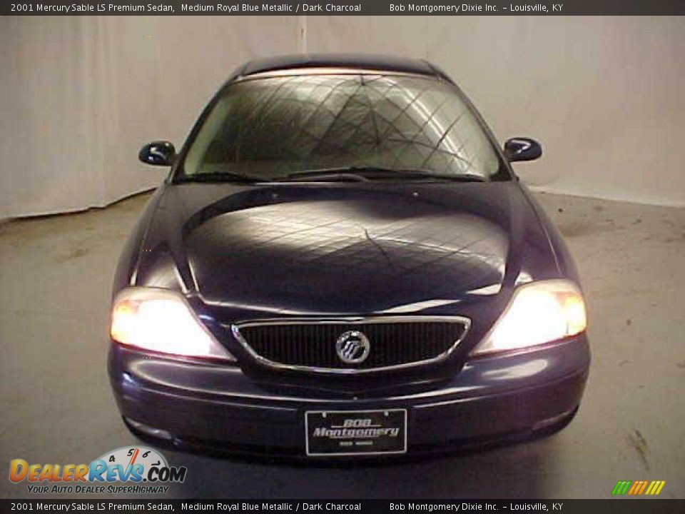 2001 Mercury Sable LS Premium Sedan Medium Royal Blue Metallic / Dark Charcoal Photo #2