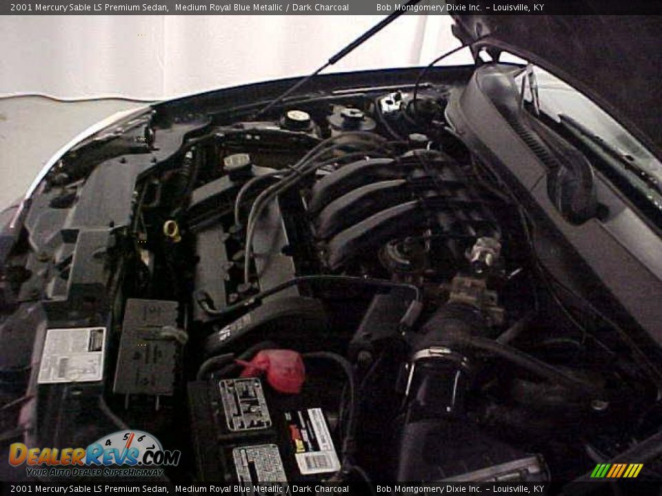 2001 Mercury Sable LS Premium Sedan Medium Royal Blue Metallic / Dark Charcoal Photo #12