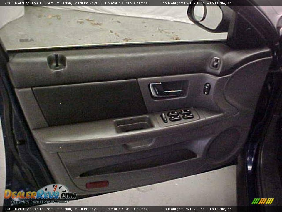 2001 Mercury Sable LS Premium Sedan Medium Royal Blue Metallic / Dark Charcoal Photo #13
