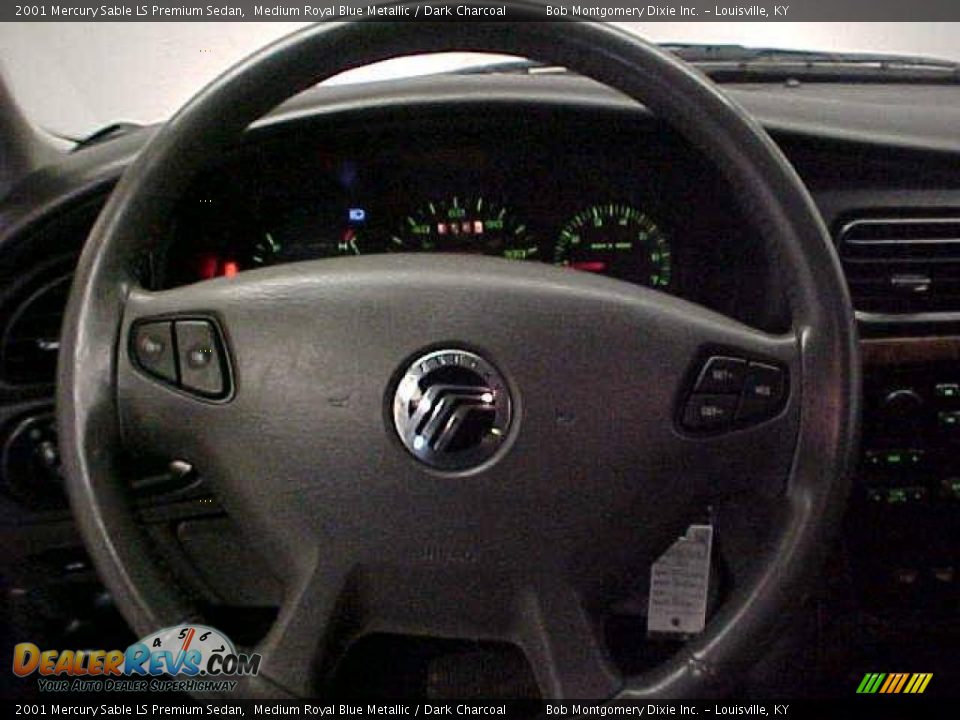 2001 Mercury Sable LS Premium Sedan Medium Royal Blue Metallic / Dark Charcoal Photo #16