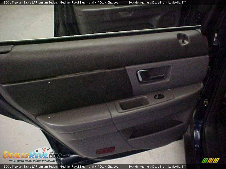 2001 Mercury Sable LS Premium Sedan Medium Royal Blue Metallic / Dark Charcoal Photo #19