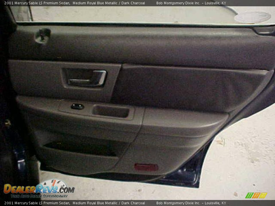 2001 Mercury Sable LS Premium Sedan Medium Royal Blue Metallic / Dark Charcoal Photo #21