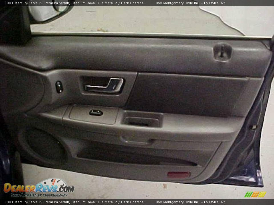 2001 Mercury Sable LS Premium Sedan Medium Royal Blue Metallic / Dark Charcoal Photo #23