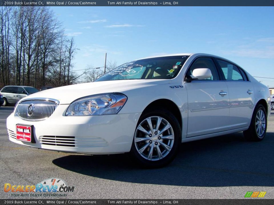 2009 Buick Lucerne CX White Opal / Cocoa/Cashmere Photo #5