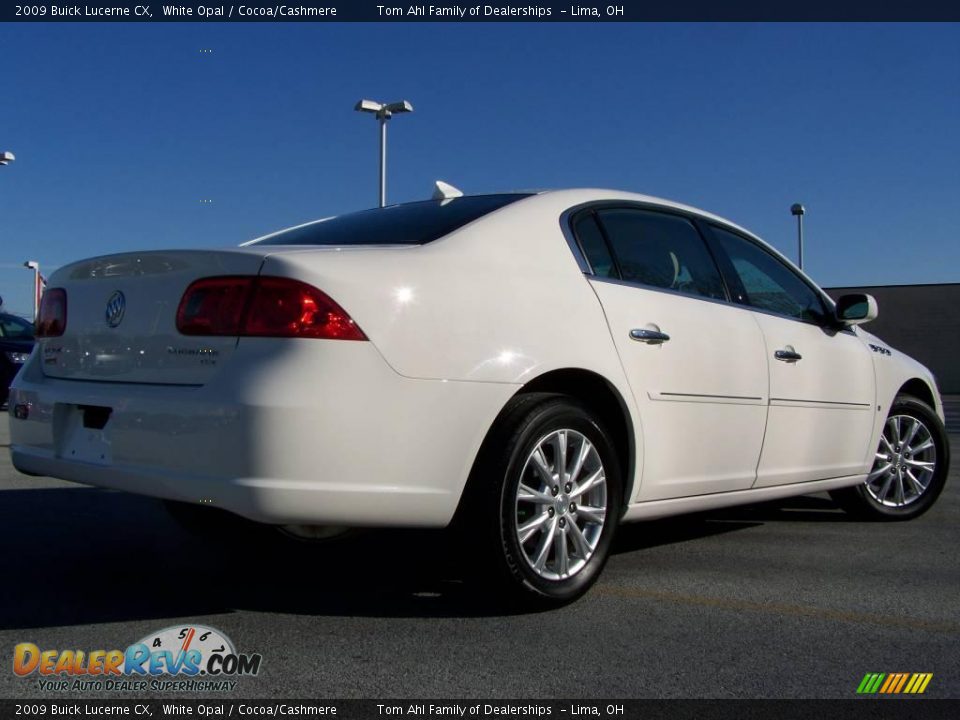 2009 Buick Lucerne CX White Opal / Cocoa/Cashmere Photo #7