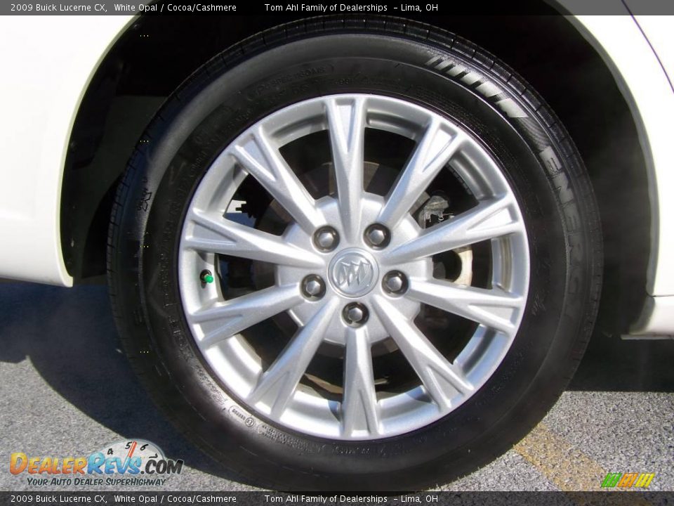 2009 Buick Lucerne CX White Opal / Cocoa/Cashmere Photo #8