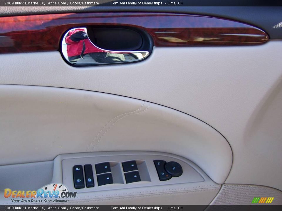 2009 Buick Lucerne CX White Opal / Cocoa/Cashmere Photo #10