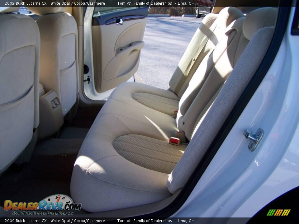 2009 Buick Lucerne CX White Opal / Cocoa/Cashmere Photo #11