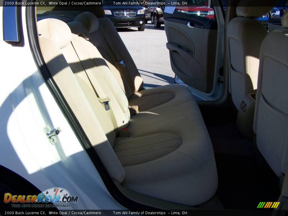 2009 Buick Lucerne CX White Opal / Cocoa/Cashmere Photo #12