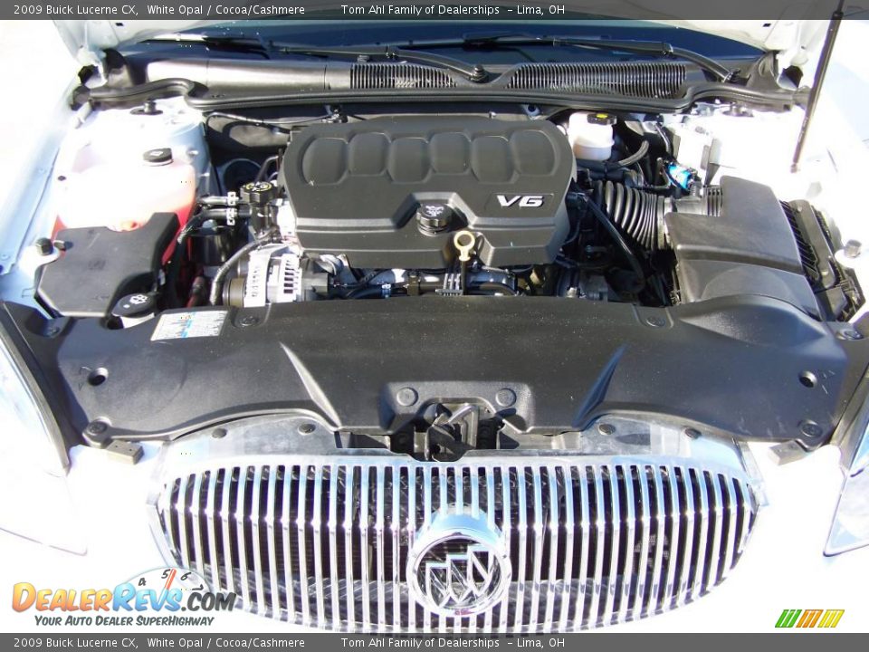 2009 Buick Lucerne CX White Opal / Cocoa/Cashmere Photo #15