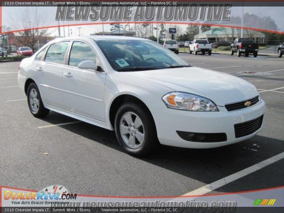 2010 Chevrolet Impala LT Summit White / Ebony Photo #1