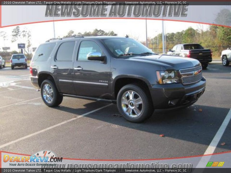 2010 Chevrolet Tahoe LTZ Taupe Gray Metallic / Light Titanium/Dark Titanium Photo #1