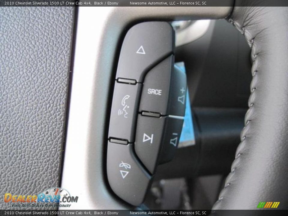 2010 Chevrolet Silverado 1500 LT Crew Cab 4x4 Black / Ebony Photo #8