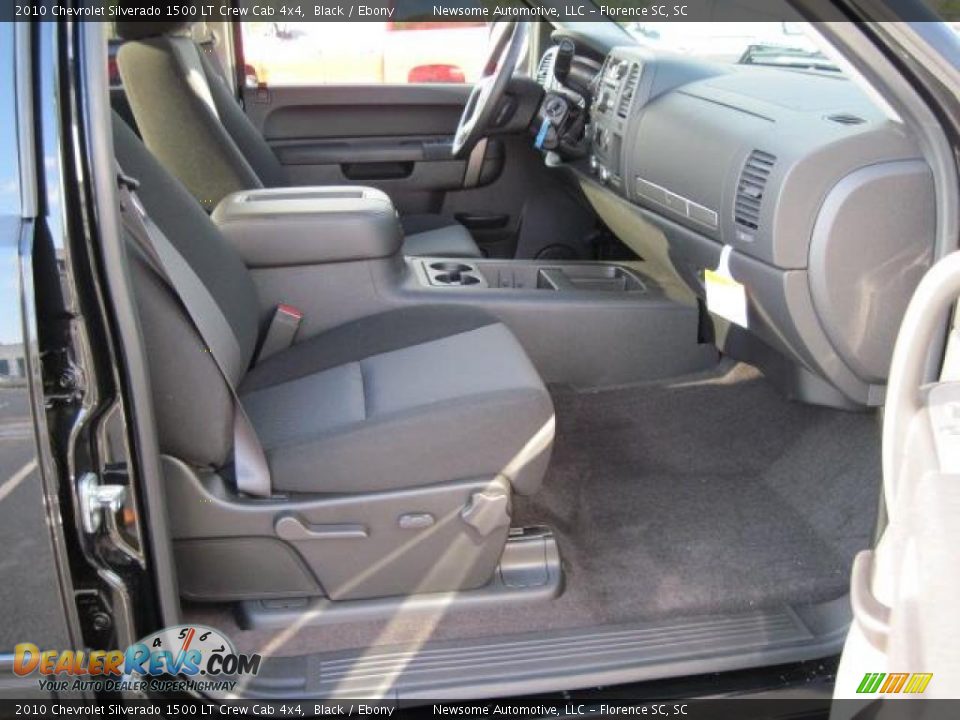 2010 Chevrolet Silverado 1500 LT Crew Cab 4x4 Black / Ebony Photo #11