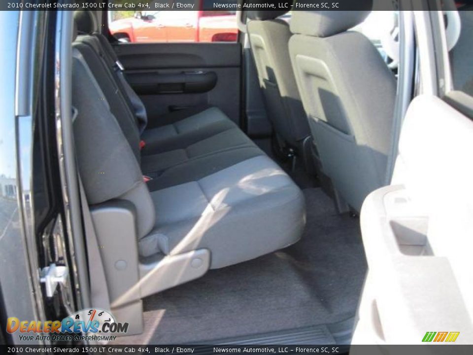 2010 Chevrolet Silverado 1500 LT Crew Cab 4x4 Black / Ebony Photo #12