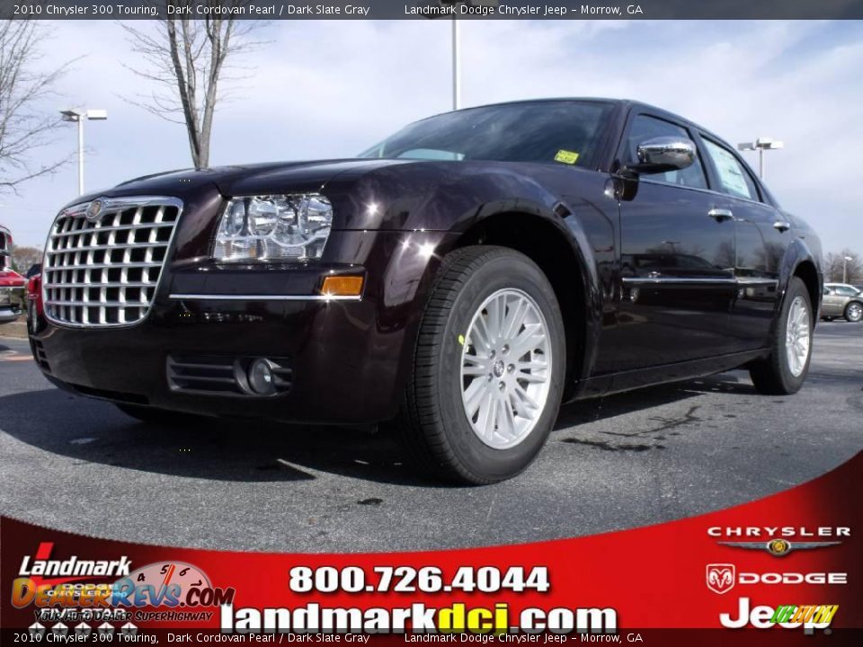2010 Chrysler 300 Touring Dark Cordovan Pearl / Dark Slate Gray Photo #1