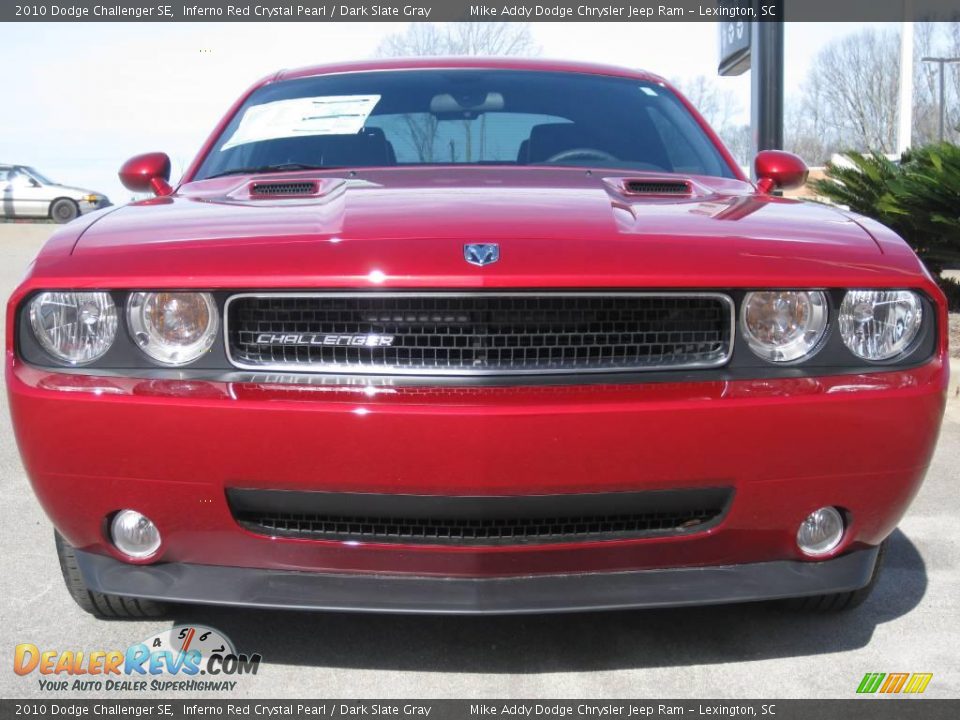 2010 Dodge Challenger SE Inferno Red Crystal Pearl / Dark Slate Gray Photo #2