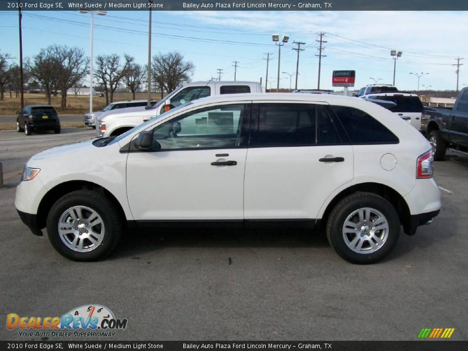 2010 Ford Edge SE White Suede / Medium Light Stone Photo #2
