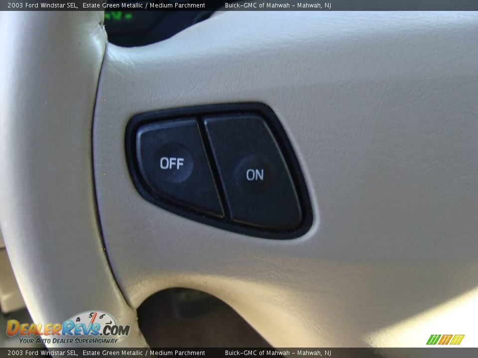 2003 Ford Windstar SEL Estate Green Metallic / Medium Parchment Photo #27
