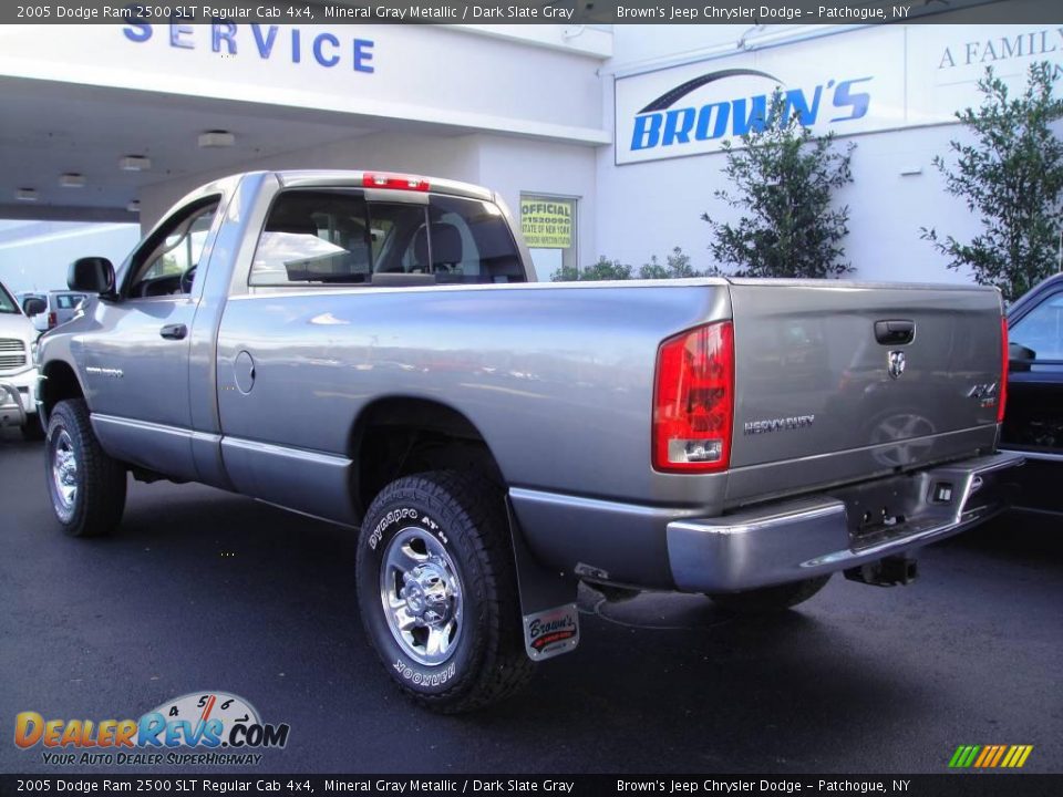 2005 Dodge Ram 2500 SLT Regular Cab 4x4 Mineral Gray Metallic / Dark Slate Gray Photo #4