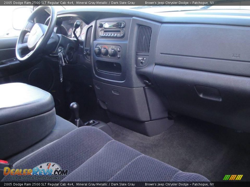 2005 Dodge Ram 2500 SLT Regular Cab 4x4 Mineral Gray Metallic / Dark Slate Gray Photo #13